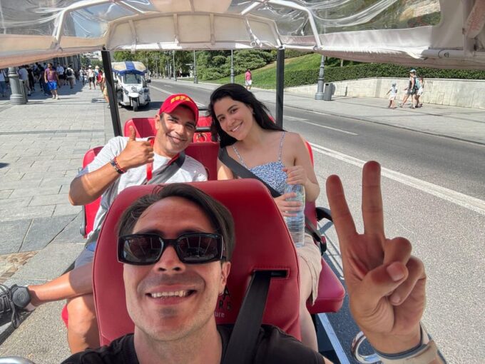 Tuk Tuk Tour With Wine Tasting in Madrid - Exploring Madrids Charms