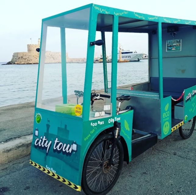 Tuktuk 4seat Electric Bicycle Bus Rhodes 30 Min City - Frequently Asked Questions