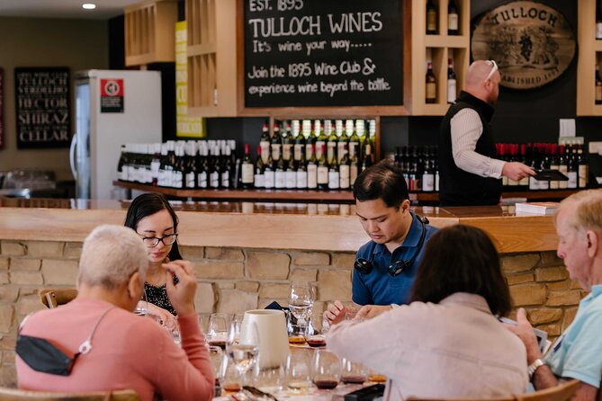 Tulloch Wines- Tasting of 6 Pokolbin Dry Red Shiraz Vintages With Charcuterie - Meeting and Pickup Information