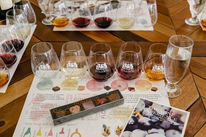 Tulloch Wines - Wine Tasting Paired With Local Handmade Chocolates - Customer Feedback and Highlights