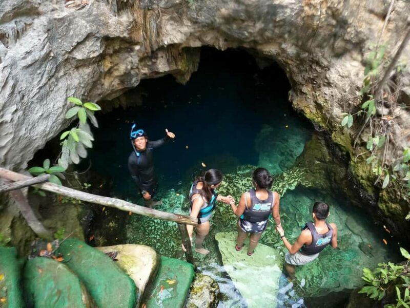 Tulum: 4 Cenotes Casa Tortuga Guided Tour with Free Time - The Itinerary in Detail