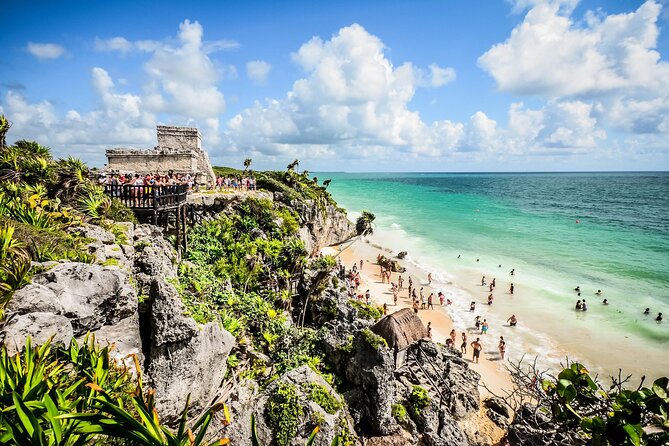 Tulum and Cenote Shared Day Trip - Exploring Tulum Archeological Zone