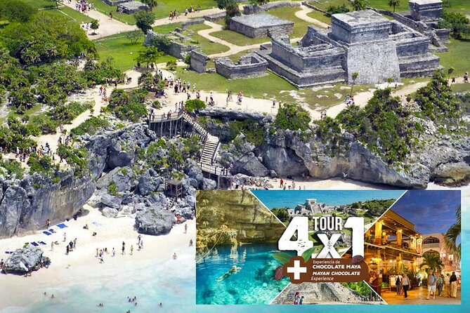 Tulum and Coba 4x1 With Cenote, Playa Del Carmen, Mayan Village All Inclusive Tour - Pickup and Meeting Points