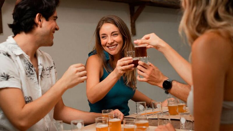 Tulum Beer School and Create Your Own Beer - Tasting the Desalinated Brewing Water
