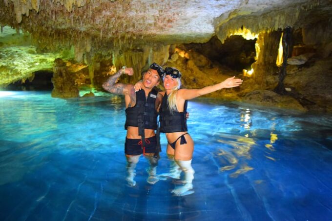Tulum: Can-Am 450 ATV, Ziplines and Underground Cenote - Jungle Ziplines
