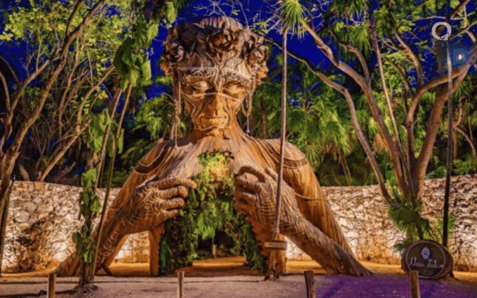 Tulum Casa Tortuga and Mother Nature - Explore the Statue of Mother Nature