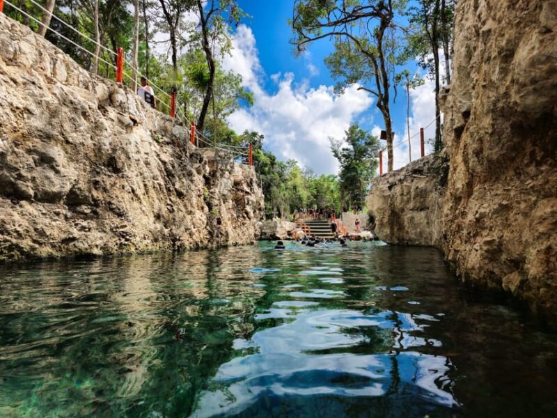 Tulum: Cenote Casa Tortuga and Madre Naturaleza Statue Tour - Transportation and Meals