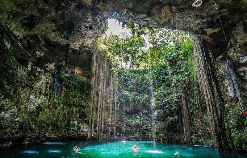 Tulum: Chichen Itza Ruins & 2 Sacred Cenotes! Mexican Buffet - Itinerary Highlights