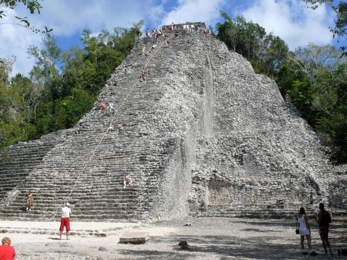 Tulum & Coba Sites , Beach and Cenote. Mayan Village - Exploring Tulums Ancient Ruins