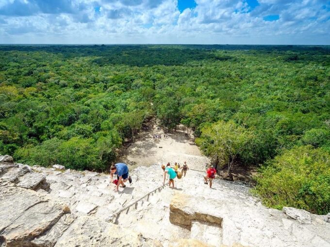 Tulum: Maya Site Tulum and Coba Beach and Cenote - Discovering Coba Ruins