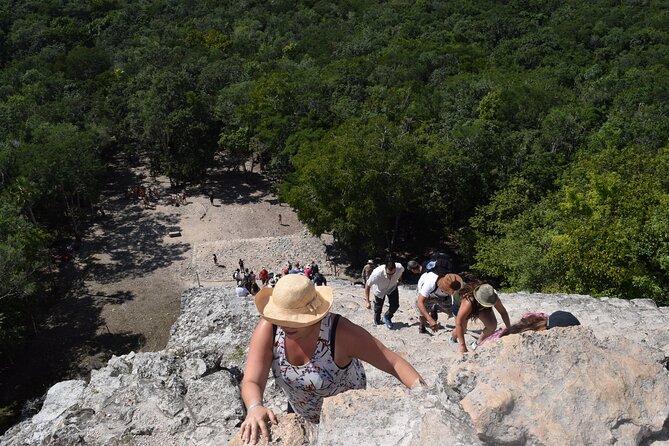 Tulum Multun-Ha Cenote Coba and Paradise Beach Private Tour - Discovering Coba Pyramids