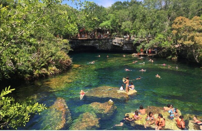 Tulum: Private Cenote Tour of Cristalino and Garden of Eden - Exploring Cristalino Cenote