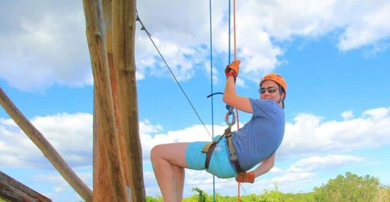 Tulum: Rappel, Jungle Zip Line & Cenote Snorkeling Tour - Itinerary and Activities