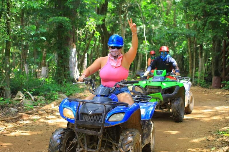 Tulum: SINGLE Atv, Zip Lines and Cenote Adventure With Lunch - Safety Briefing and Gear