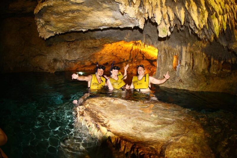 Tulum: Zipline Experience & Underground Cenote & Shared ATVS - Key Points