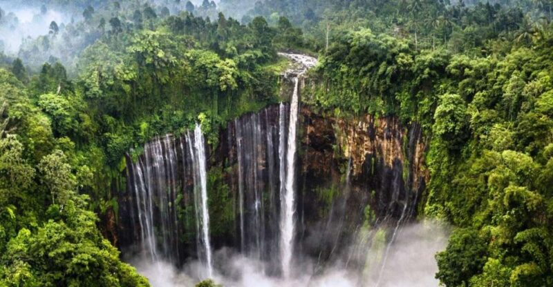 Tumpak Sewu Waterfall and Bromo Sunrise 2D1N From Surabaya - Tumpak Sewu Waterfall Exploration