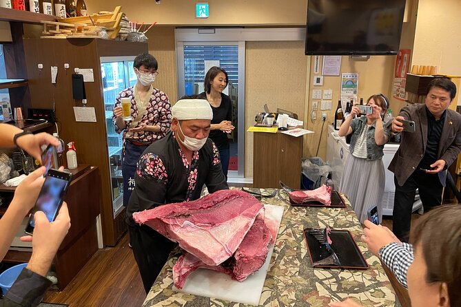 Tuna Cutting Show in Tokyo & Unlimited Sushi & Sake - Booking and Cancellation