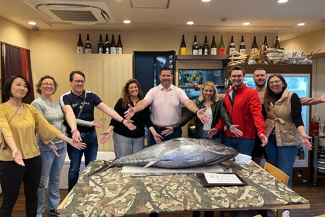 Tuna Cutting Show in Tokyo & Unlimited Sushi & Sake - Unlimited Sushi and Sashimi