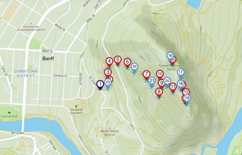 Tunnel Mountain Trail: Nature Tour With Audio Guide - Tour Features