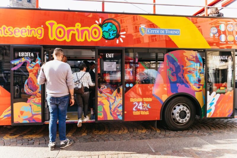 Turin: Hop-On Hop-Off Bus Tour With 24 or 48-Hour Ticket - Key Points