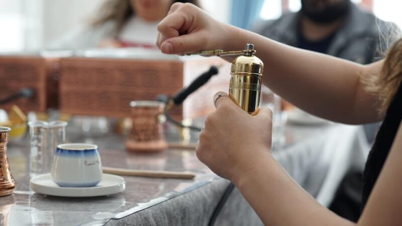Turkish Coffee on Sand Workshop: Fortune Telling & Gift Set - Languages and Location