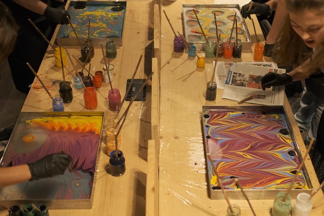 Turkish Marbling - Ebru Workshop - Cancellation Policy and Flexible Changes
