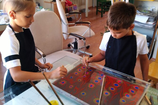 Turkish Marbling Paper Art Workshop - Included in the Workshop