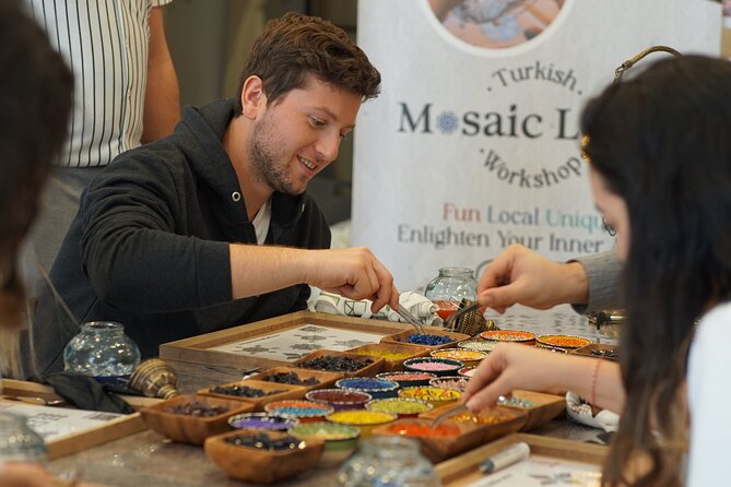 Turkish Mosaic Lamp Workshop With a Mosaic Lamp Artist - Refreshments and Ambiance