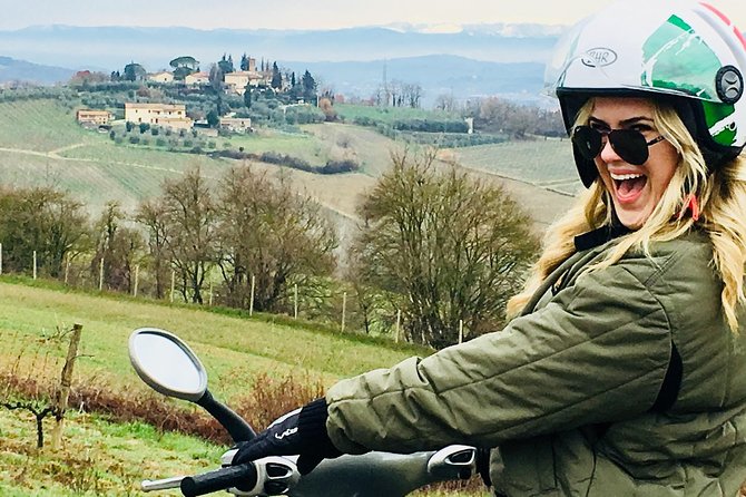 Tuscany Vespa Tour From Florence With Wine Tasting - Vespa Moped Experience