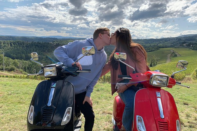 Tuscany Vespa Tour From Florence With Wine Tasting - Wine Tasting