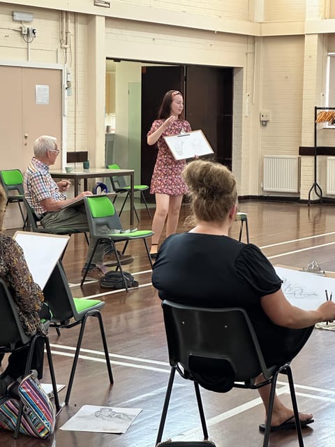 Tutored Life Drawing Classes - Instructors and Models