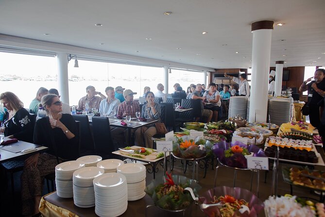 Twilight Dinner Cruise Along Chao Phraya River in Bangkok - Thai and International Buffet Menu