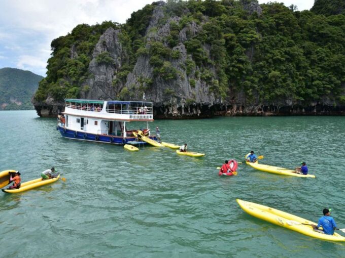 Twilight Sea Canoe Phang Nga Bay With Bio-Luminescent - Sunset and Bio-Luminescent Plankton