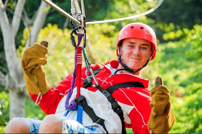 Two Great Adventures: Zipline Experience and Snorkeling Cruise From Punta Cana - Zipline Excitement in the Mountains