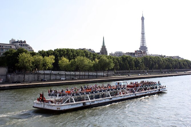 Two-Hour Paris Tour Including Short Walk and One Hour Seine Cruise - Walking Tour