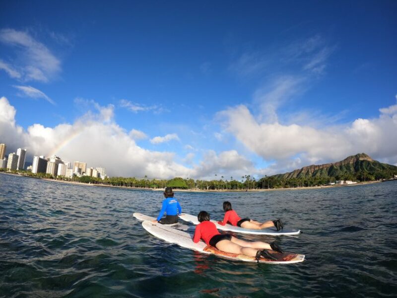 Two Students to One Instructor Surfing Lesson in Waikiki - Key Points