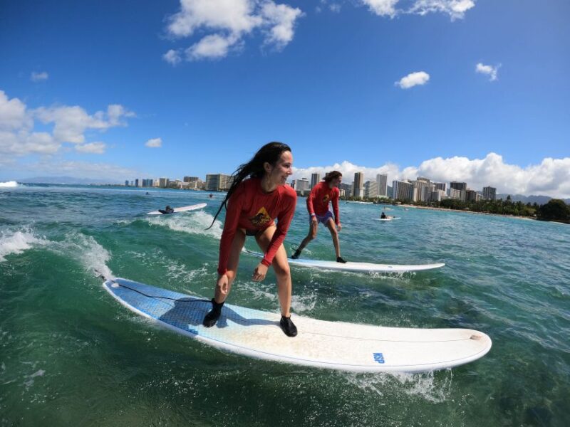 Two Students to One Instructor Surfing Lesson in Waikiki - Pickup and Location
