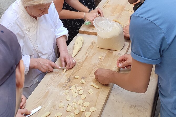 Typical Apulian Orecchiette Cooking Class + Dinner Included and Wines - Learn to Make Traditional Pasta