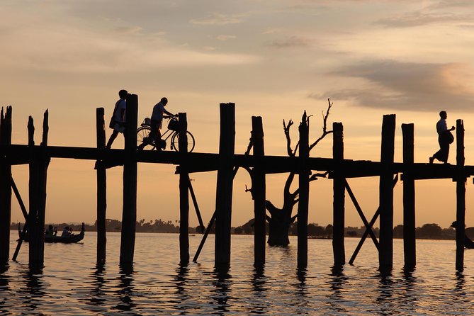 U Bein Bridge Sunset Cycling Day Tour From Mandalay - Key Points