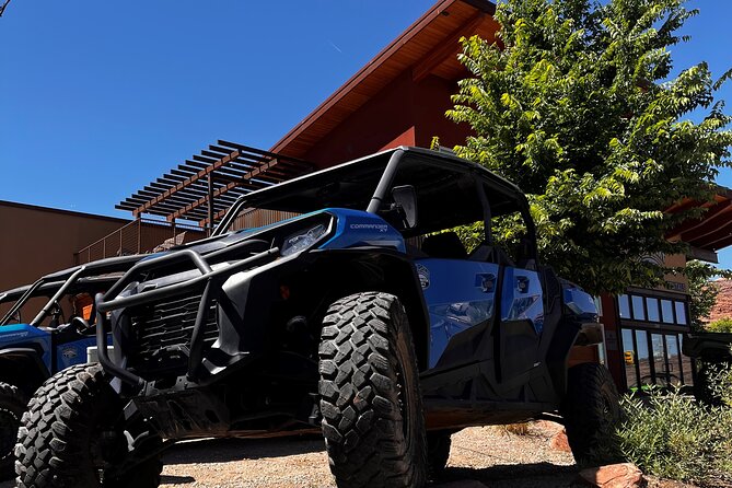 U-Drive UTV Guided Hells Revenge Adventure Moabs Original - Meeting and Pickup