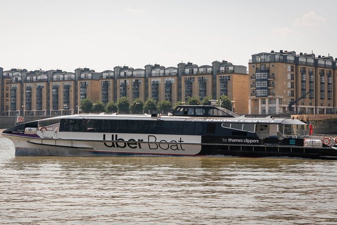 Uber Boat by Thames Clippers River Roamer: Hop On Hop Off Pass - Ticket Redemption and Booking