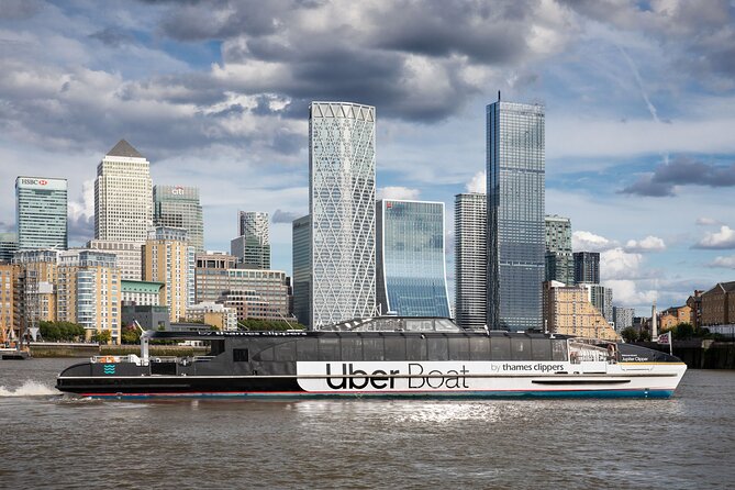 Uber Boat by Thames Clippers - Single River Journey on the Thames - Piers Served Across London