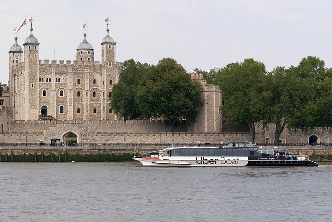 Uber Boat by Thames Clippers - Single River Journey on the Thames - Ticket Redemption Locations