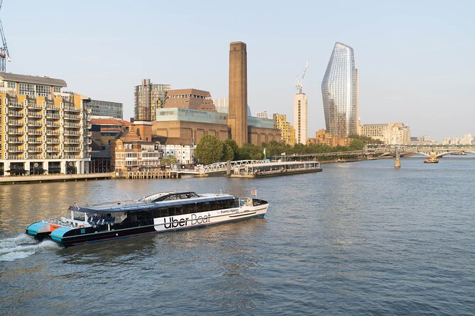 Uber Boat by Thames Clippers - Single River Journey on the Thames - Booking and Pricing Information