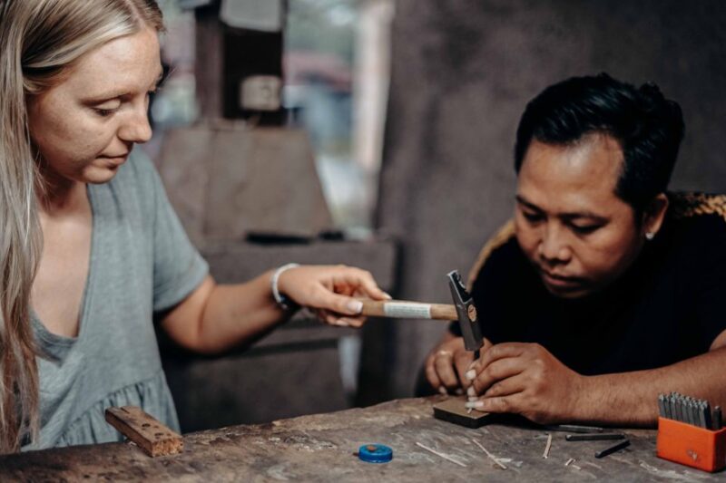 Ubud: 2-Hour Make Your Own Silver Jewellery Class - Class Details