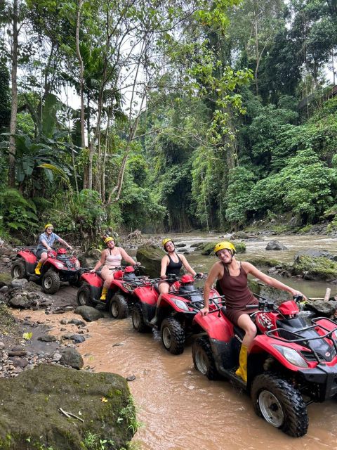 Ubud ; Atv Quad Bike & Rafting All Incusive - Breathtaking Jungle and Waterfall Landscapes