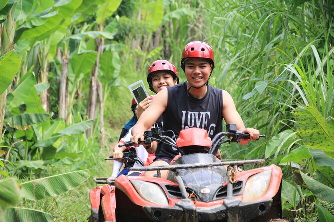 Ubud ATV Tunnel Waterfall and Ayung River Rafting - Inclusions