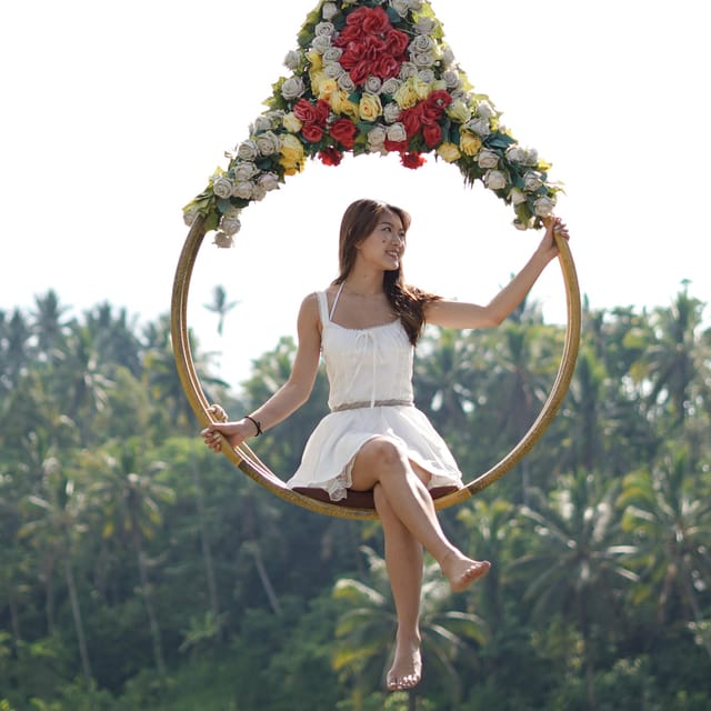 Ubud Bali Swing Waterfall With Personal Photographer - Aloha Ubud Swing
