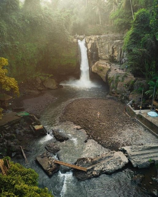Ubud : Barong Dance, Temple, Rice Terrace & Waterfall - Tegenungan Waterfall Visit