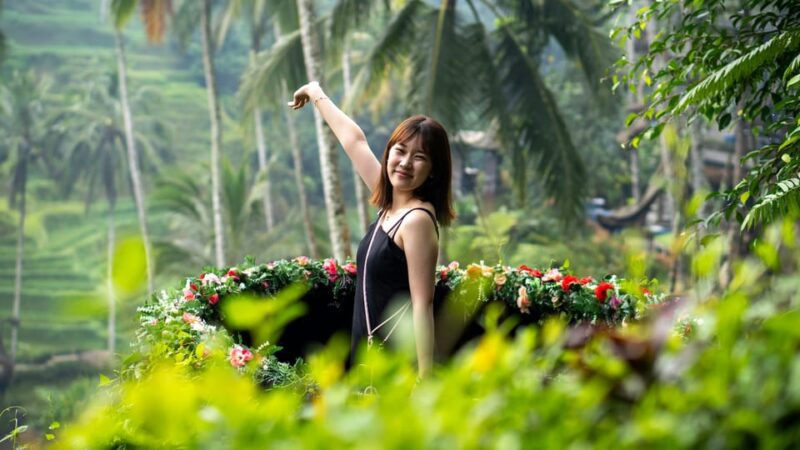 Ubud: Cretya, Swing, Waterfall Tour With Photography - Itinerary and Highlights